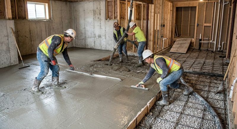Basement Concrete Installation in Contra Costa County, CA