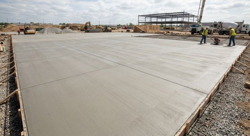 Commercial Slab Installation in Antioch, CA