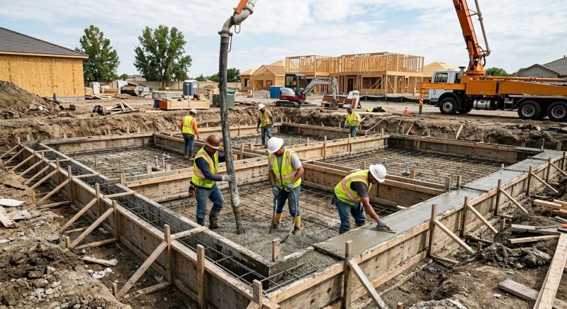 Concrete Foundation Installation in Alameda County, CA