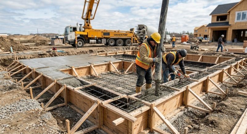 Concrete Foundation Installation in Walnut Creek, CA