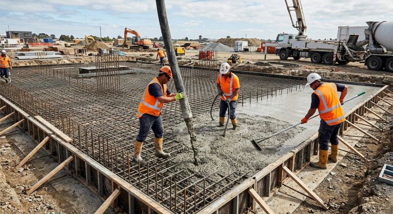 Concrete Foundation Pouring in Contra Costa County, CA