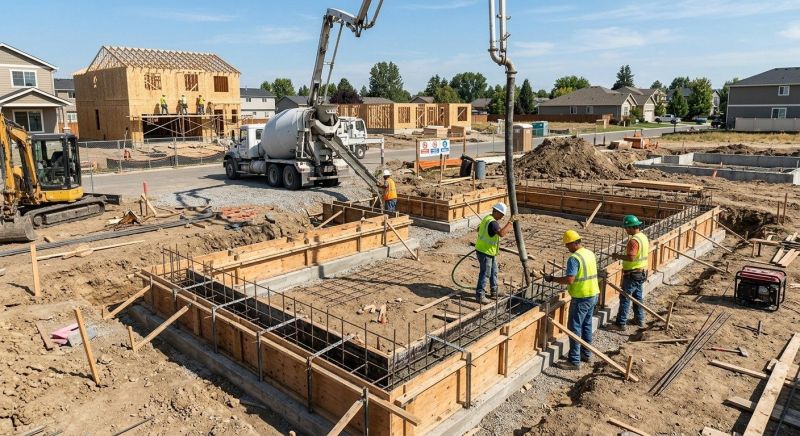 Foundation Construction in Benicia, CA