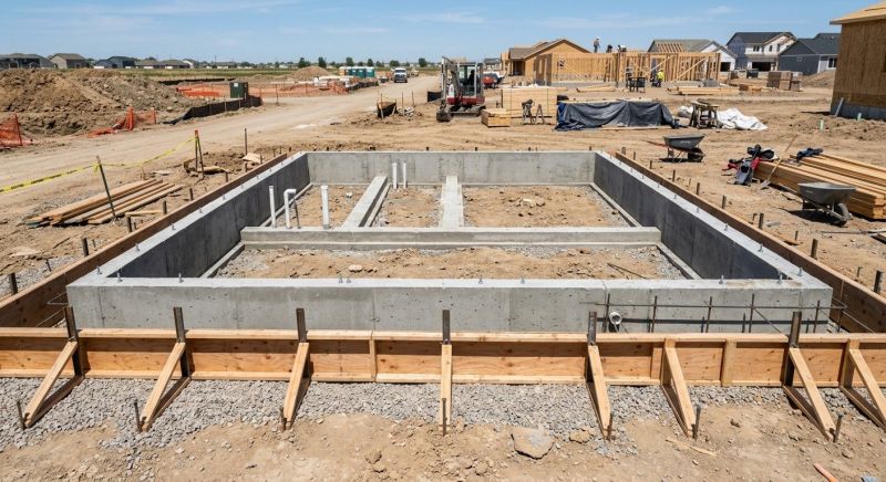 Foundation Construction in Concord, CA