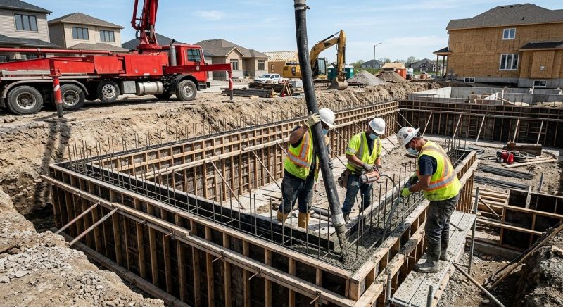 Foundation Pouring in Contra Costa County, CA