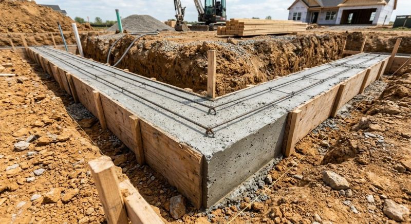 House Footing Construction in Contra Costa County, CA